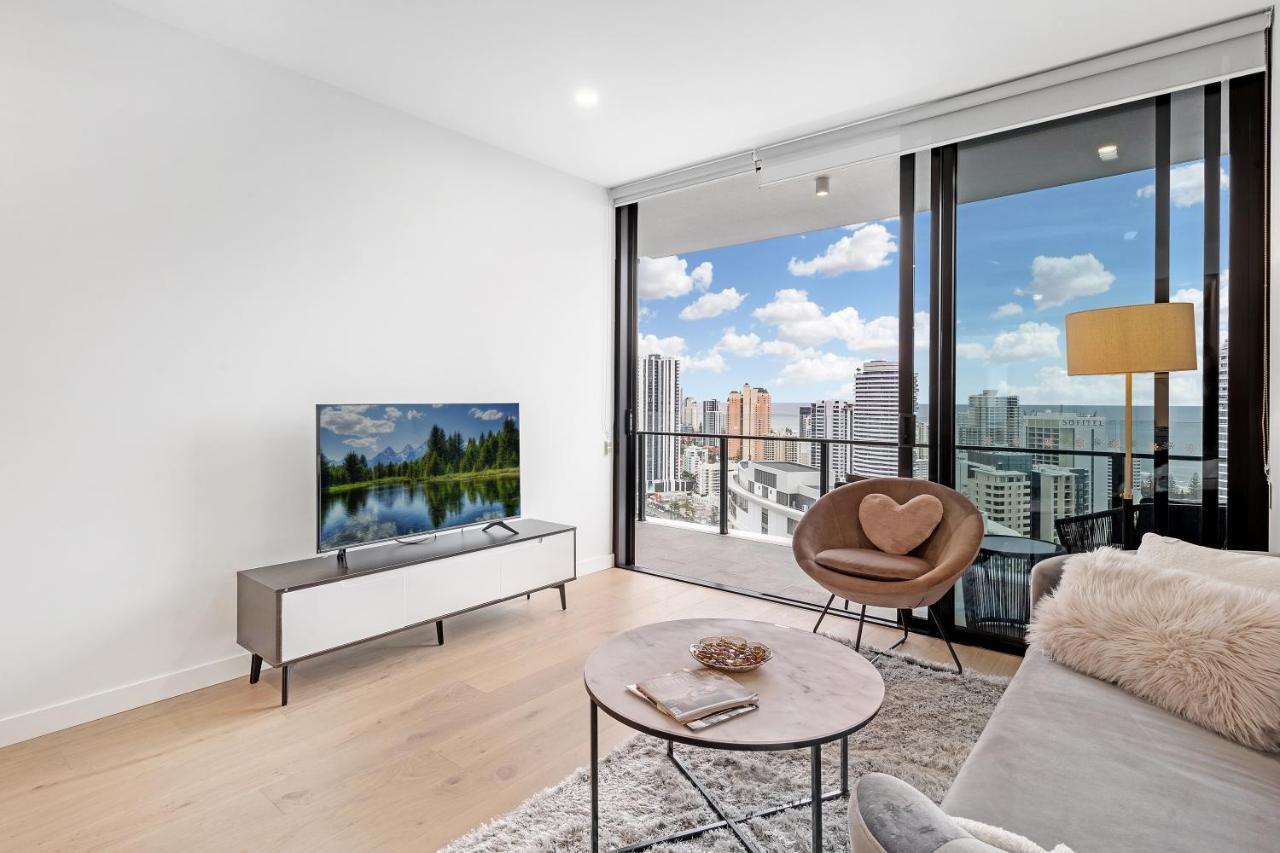Lamour Ocean View Apartment I In Casino Broadbeach - Free Parking-195Cm Gold Coast Luaran gambar