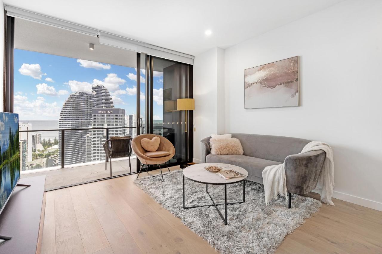 Lamour Ocean View Apartment I In Casino Broadbeach - Free Parking-195Cm Gold Coast Luaran gambar