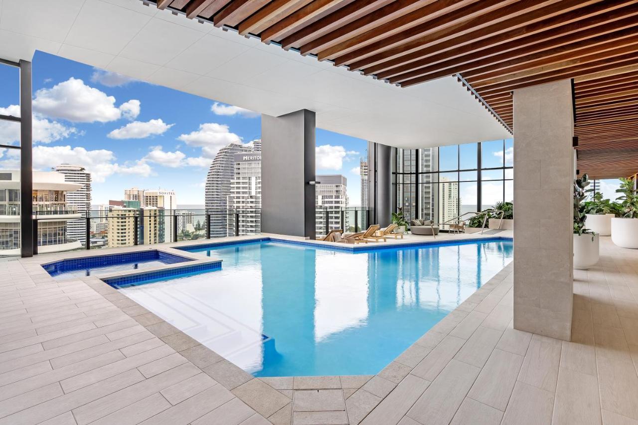Lamour Ocean View Apartment I In Casino Broadbeach - Free Parking-195Cm Gold Coast Luaran gambar
